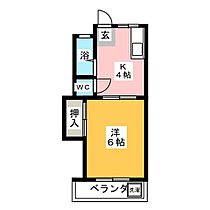 ハイツ緑ヶ丘  ｜ 愛知県名古屋市天白区元植田３丁目（賃貸アパート1K・2階・21.00㎡） その2