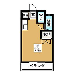 間取図画像 ワンルーム