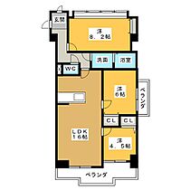 ユニーブル八事  ｜ 愛知県名古屋市天白区八幡山（賃貸マンション3LDK・5階・74.14㎡） その2