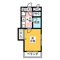 ハイツ花みずき  ｜ 愛知県名古屋市天白区元八事４丁目（賃貸マンション1K・2階・21.00㎡） その2