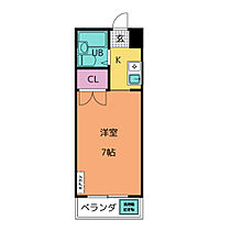 ベルセゾン島田  ｜ 愛知県名古屋市天白区池場５丁目（賃貸マンション1K・2階・19.85㎡） その2