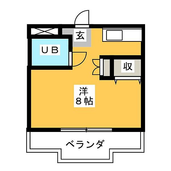 グレイス桜 ｜愛知県名古屋市天白区植田本町２丁目(賃貸マンション1R・4階・19.80㎡)の写真 その2