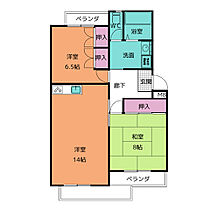 愛知県日進市赤池５丁目（賃貸マンション2LDK・5階・64.80㎡） その2