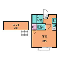 サニーフラット  ｜ 愛知県名古屋市天白区向が丘１丁目（賃貸アパート1R・2階・17.64㎡） その2