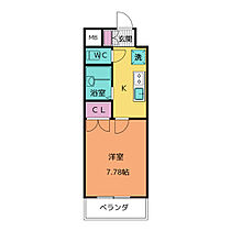 Ｅｓｔｕｄｉｏ原  ｜ 愛知県名古屋市天白区原１丁目（賃貸マンション1K・2階・23.08㎡） その2