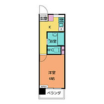 第3オオタビル  ｜ 愛知県名古屋市天白区平針２丁目（賃貸マンション1K・5階・22.14㎡） その2