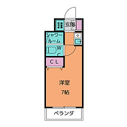 間取図画像 ワンルーム