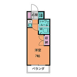 間取図画像 ワンルーム