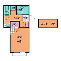 間取図画像 ワンルーム