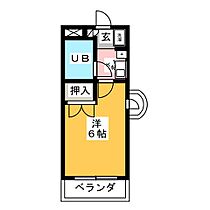 カロン土原  ｜ 愛知県名古屋市天白区土原１丁目（賃貸マンション1K・2階・18.00㎡） その2