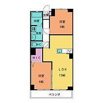 近藤ハイツ  ｜ 愛知県名古屋市天白区平針２丁目（賃貸マンション2LDK・1階・56.10㎡） その2