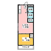 第2コーポ浅井  ｜ 愛知県名古屋市天白区植田３丁目（賃貸マンション1LDK・3階・35.17㎡） その2