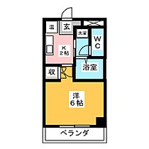 ＪＭイケバ  ｜ 愛知県名古屋市天白区池場５丁目（賃貸マンション1K・4階・22.44㎡） その2