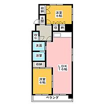 ファミールＴ・Ｊ  ｜ 愛知県名古屋市天白区植田東１丁目（賃貸マンション2LDK・4階・63.91㎡） その2