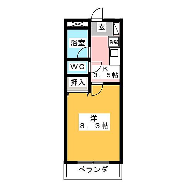 プリヴェール植田 ｜愛知県名古屋市天白区植田東１丁目(賃貸マンション1K・1階・24.75㎡)の写真 その2