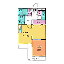 ヒルズ黒石  ｜ 愛知県名古屋市天白区中平５丁目（賃貸マンション1LDK・2階・46.02㎡） その2