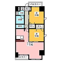 グランドコート  ｜ 愛知県名古屋市天白区植田３丁目（賃貸マンション2LDK・2階・56.70㎡） その2