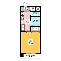 パークメゾンきもと  ｜ 愛知県名古屋市天白区井口２丁目（賃貸マンション1K・3階・25.67㎡） その2