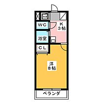 グランドステイ井口  ｜ 愛知県名古屋市天白区井口１丁目（賃貸マンション1K・4階・24.90㎡） その2