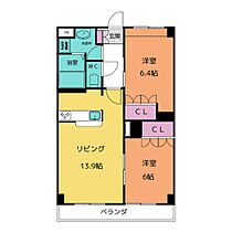 Ｃｒｅｃｉａ中平  ｜ 愛知県名古屋市天白区中平１丁目（賃貸マンション2LDK・1階・57.95㎡） その2