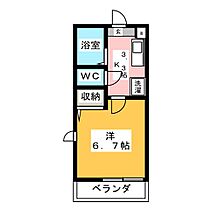 ジュネス横地  ｜ 愛知県名古屋市天白区植田東２丁目（賃貸アパート1K・1階・21.18㎡） その2