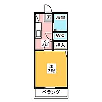 カーサＢeｌｌ  ｜ 愛知県名古屋市天白区山郷町（賃貸アパート1K・1階・21.60㎡） その2