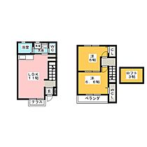 ル・ポミエVII　Ｃ棟  ｜ 愛知県名古屋市天白区植田東３丁目（賃貸テラスハウス2LDK・1階・58.17㎡） その2