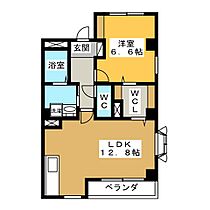 アドヴァンス  ｜ 愛知県名古屋市天白区原２丁目（賃貸マンション1LDK・1階・46.40㎡） その2