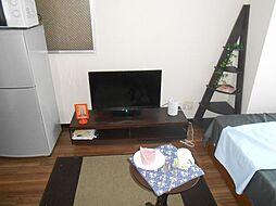 リュクス植田 2階ワンルームのリビング/ダイニング