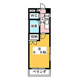 ＳＰＡＣＥ　1ＳＴ 2階1Kの間取り