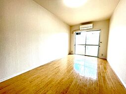 ヒルズ植田 2階1Kのリビング/ダイニング