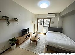 コンフォールドミール 3階1Kのリビング/ダイニング