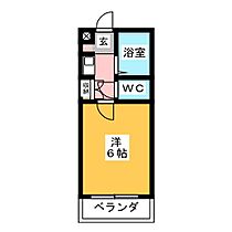 プレジデント平和  ｜ 愛知県一宮市平和３丁目（賃貸マンション1K・4階・18.80㎡） その2