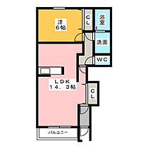 エレガンシア葵  ｜ 愛知県一宮市相生２丁目（賃貸アパート1LDK・1階・48.19㎡） その2