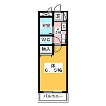 Casa felice  ｜ 愛知県一宮市末広１丁目（賃貸マンション1K・4階・22.05㎡） その2