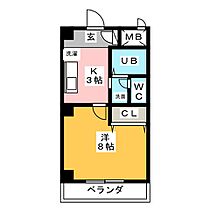 ルミエール・Ｗ  ｜ 愛知県一宮市日光町（賃貸マンション1K・3階・26.28㎡） その2