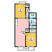 ビューラー宮田  ｜ 愛知県一宮市平和２丁目（賃貸アパート2LDK・2階・55.69㎡） その2