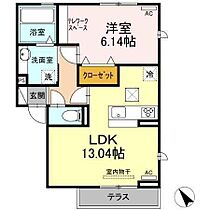 パピヨン　Ｂ  ｜ 愛知県岡崎市伊賀新町（賃貸アパート1LDK・1階・48.00㎡） その2