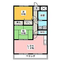 ヴィラシャルマン  ｜ 愛知県豊橋市大岩町字東郷内（賃貸マンション2LDK・2階・56.70㎡） その2