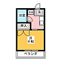 グリーンパーク2階2.7万円