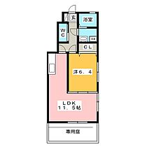 ラミアコート  ｜ 愛知県豊橋市東岩田２丁目（賃貸アパート1LDK・1階・42.33㎡） その2