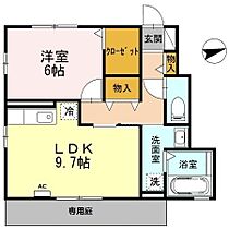 ボヌール  ｜ 愛知県豊橋市東光町（賃貸アパート1LDK・1階・44.72㎡） その2