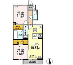 コンフォルト　プラス 103 ｜ 愛知県豊橋市多米西町３丁目17番4、17番11（賃貸アパート2LDK・1階・50.68㎡） その2