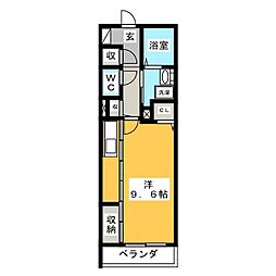 間取図画像 ワンルーム