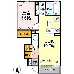 🉐敷金礼金0円！🉐プランドールVII　Ｂ