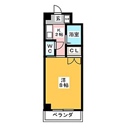 エクセルTM 1Kの間取図画像
