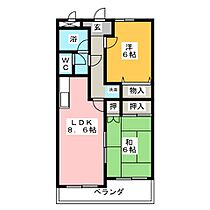 メゾン・ド・ピアドール  ｜ 愛知県一宮市多加木３丁目（賃貸マンション2LDK・3階・49.50㎡） その2