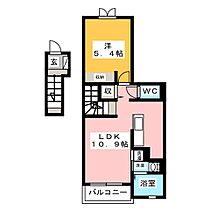 コンフォルタ  ｜ 愛知県一宮市伝法寺８丁目（賃貸アパート1LDK・2階・41.30㎡） その2