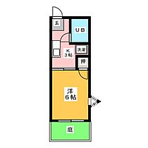 グリーンハイム1  ｜ 愛知県一宮市千秋町芝原字五十分（賃貸アパート1K・1階・21.00㎡） その2