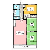 コーポモリタIII  ｜ 愛知県一宮市猿海道１丁目（賃貸マンション3LDK・4階・72.58㎡） その2